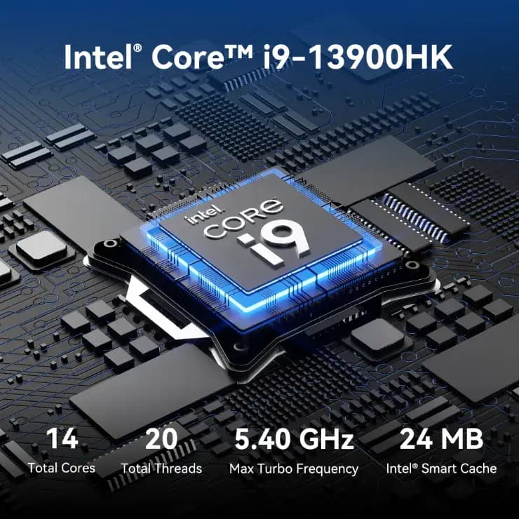 GEEKOM Mini IT13 2025 Edition Mini PC with Intel® Core™ i9-13900HK