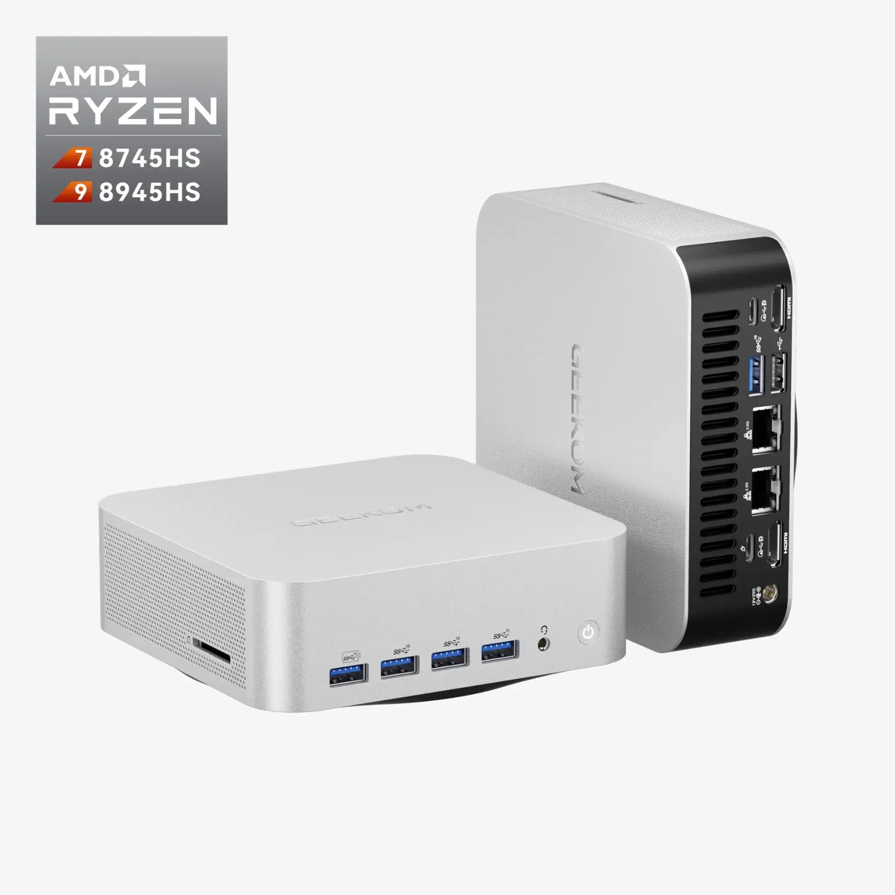 GEEKOM A8 Max AI Mini PC AMD Ryzen™ 7 8745HS