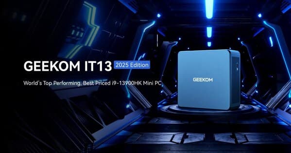 GEEKOM IT13 2025 Edition Mini PC