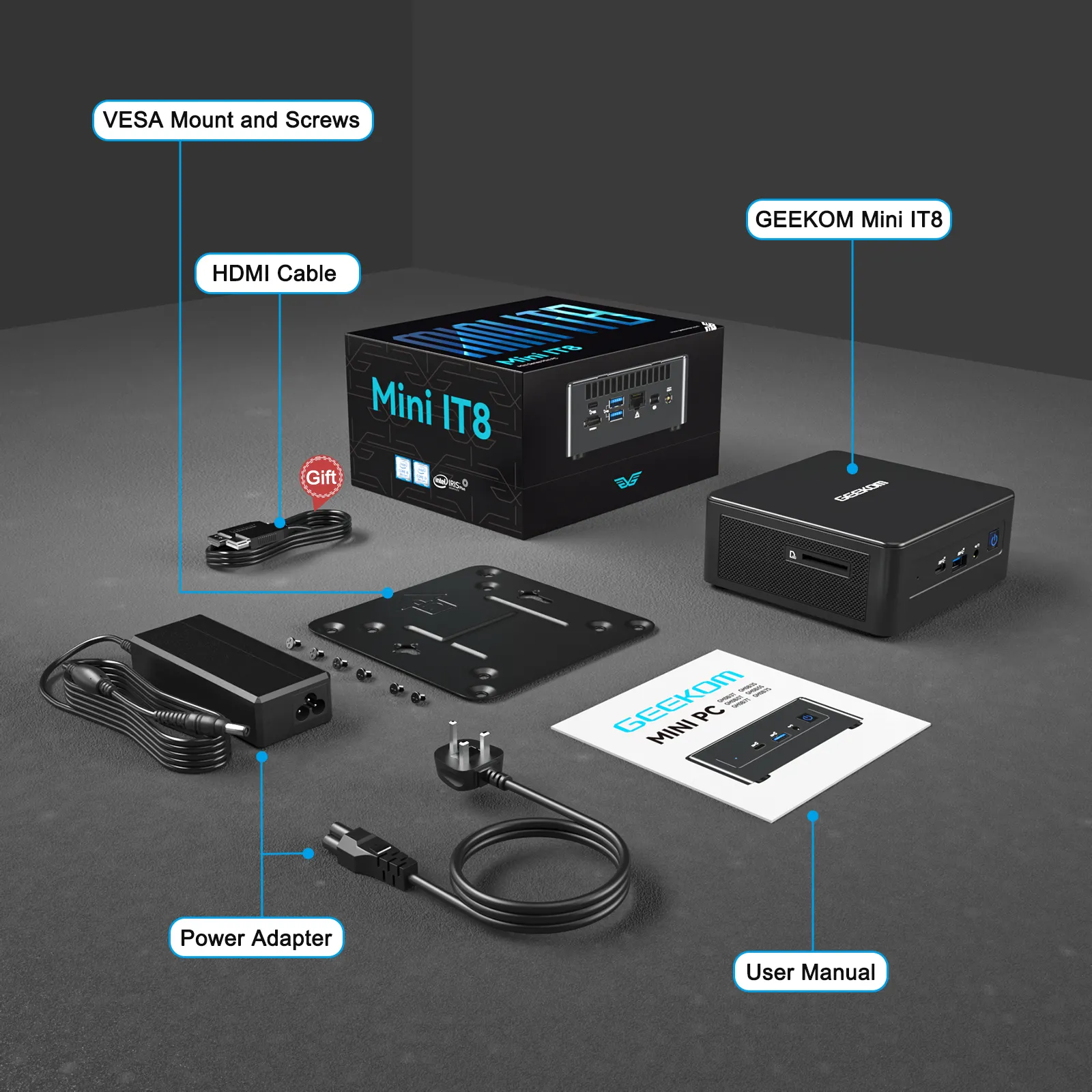 GEEKOM Mini IT8 Mini PC