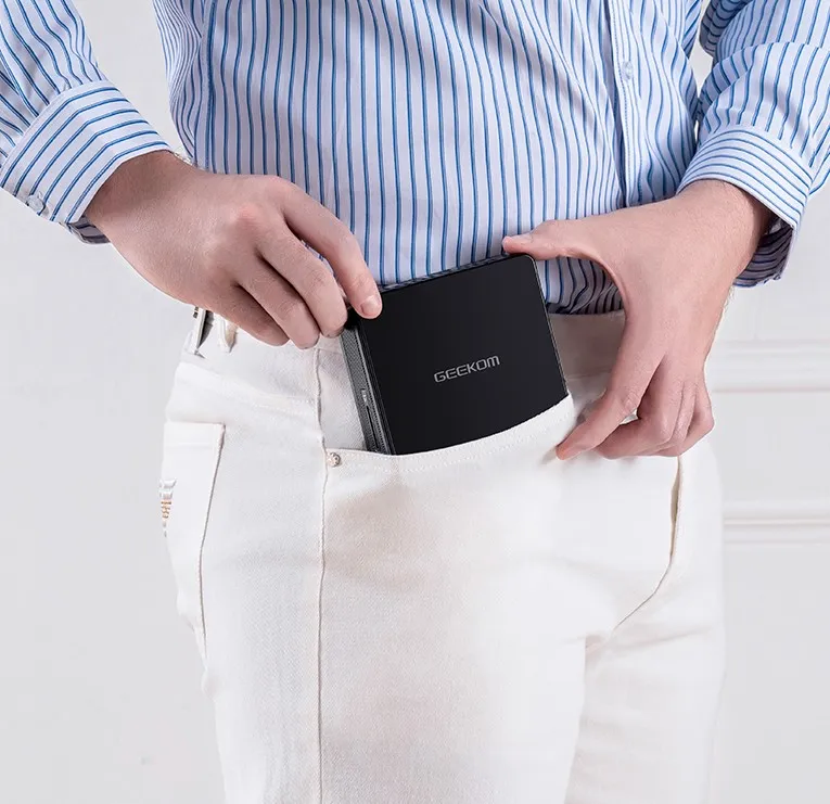 GEEKOM Mini Air11 Mini PC is ultra- thin and portable