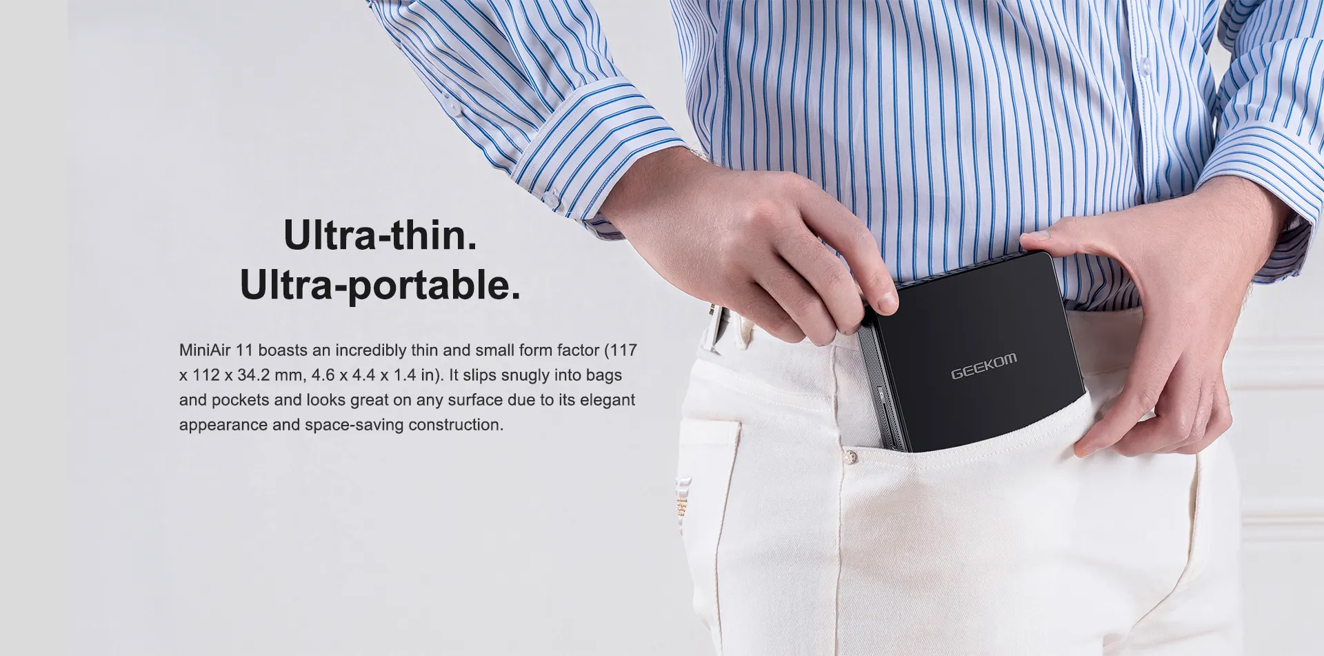 GEEKOM MiniAir 11 is Ultra Portable