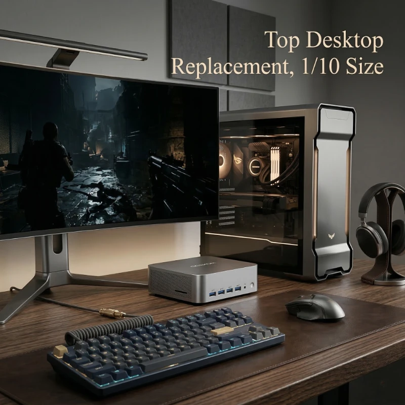 geekom GT1 in gaming scenario