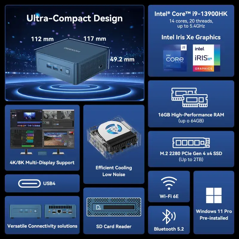 GEEKOM IT13 Mini PC