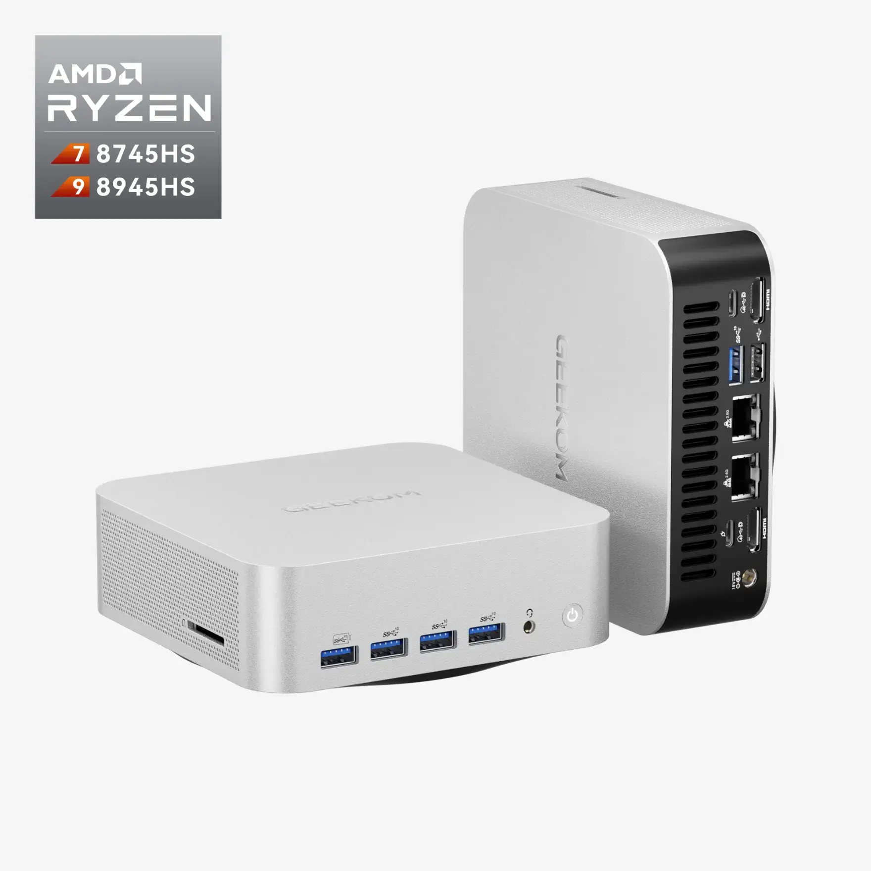 GEEKOM A8 Max AI Mini PC AMD Ryzen™ 7 8745HS image