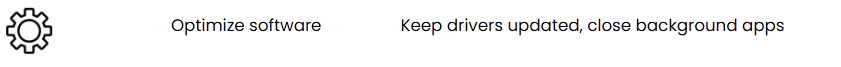 Software Optimization