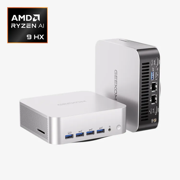 GEEKOM A9 Max AI Mini PC AMD Ryzen AI 9 HX 370