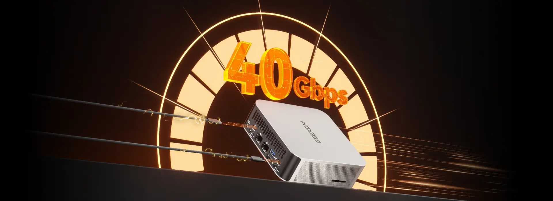 GEEKOM A7 MAX Mini PC with High-Power USB-C PD