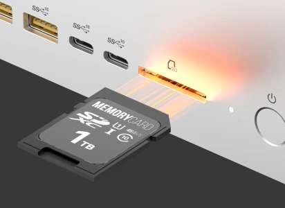 Peripherals and SD cards without dongles